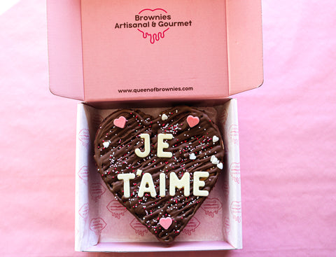 Brownie Cœur Saint Valentin