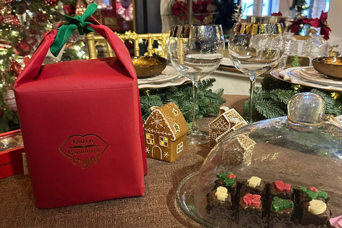 Panettone Artisanal Chocolat & Gianduja (500g) – Édition Noël Queen of Brownies