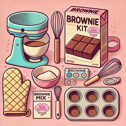 Brownie Kit Recette - Brownie Recipe Kit