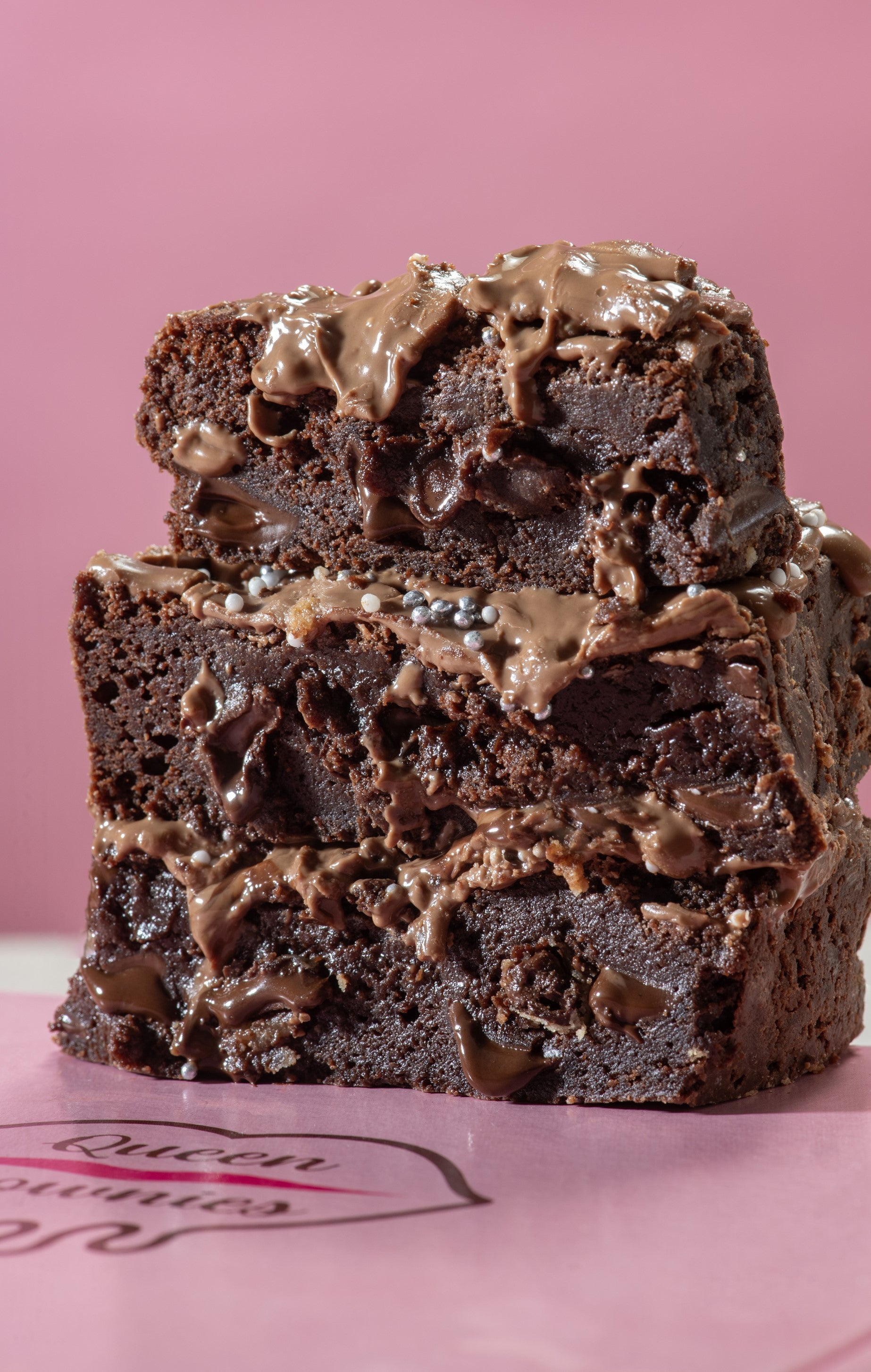 Brownie Personnalisé 9 parts – Queen Of Brownies